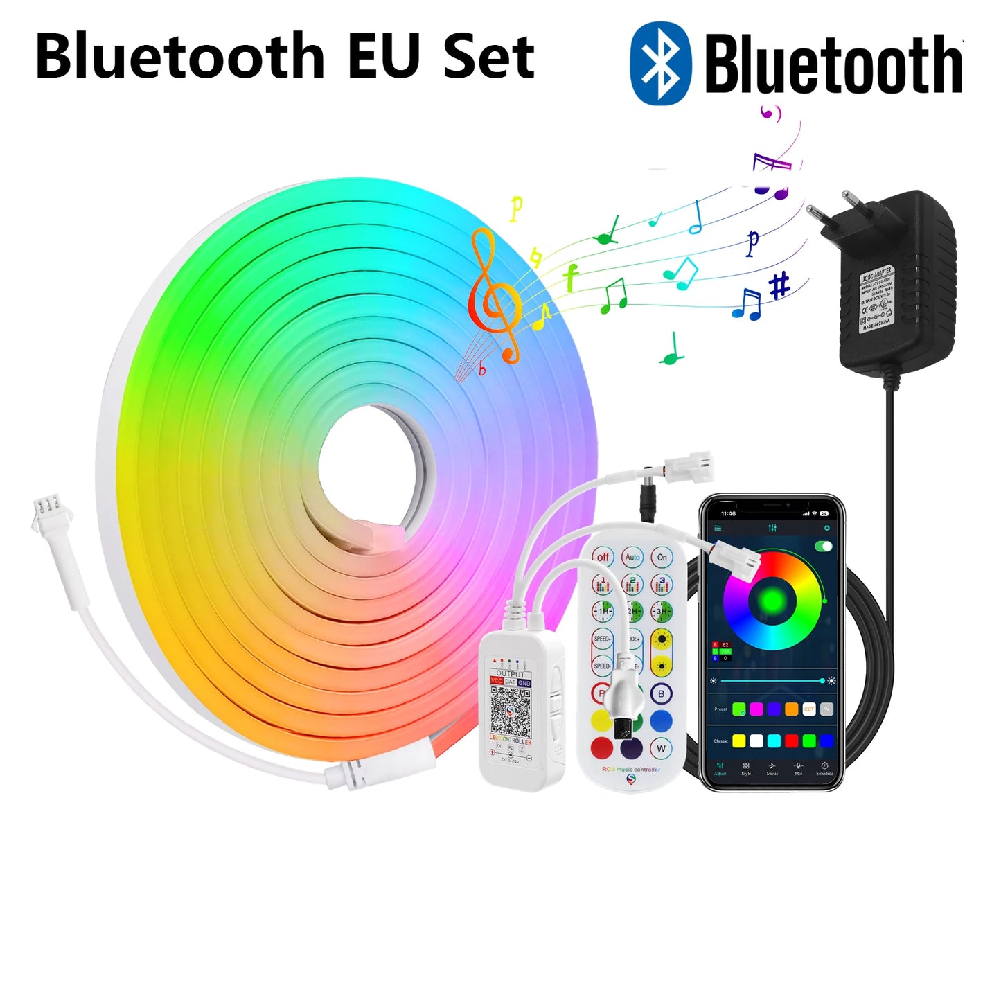Neoninė "Dream Color" LED juosta