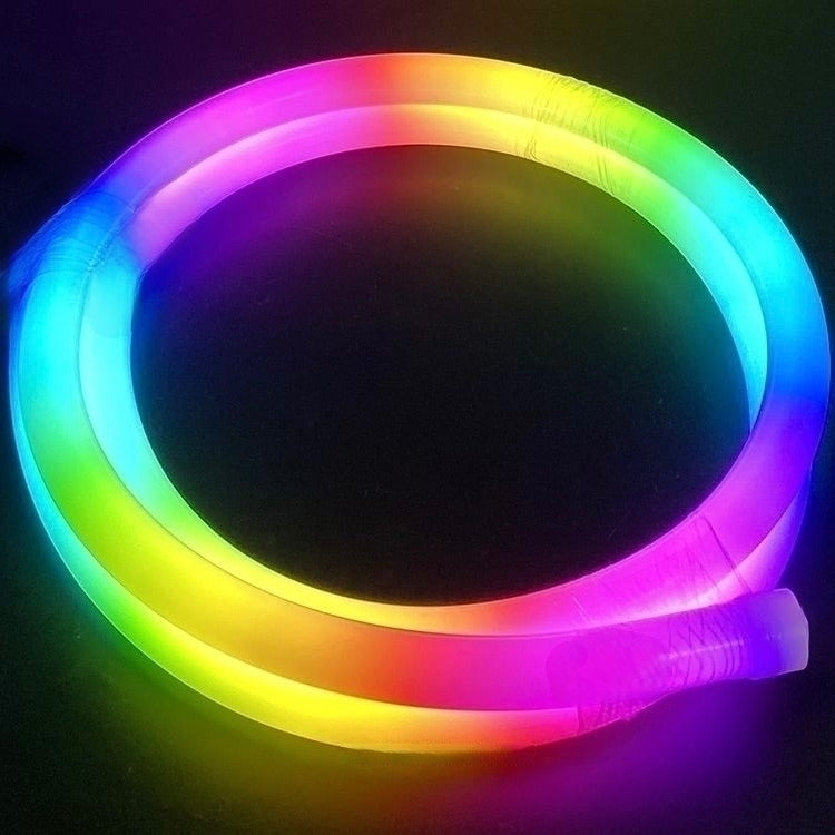 Neoninė "Magic" LED juosta apvalkale