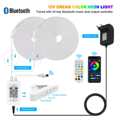 Neoninė "Dream Color" LED juosta